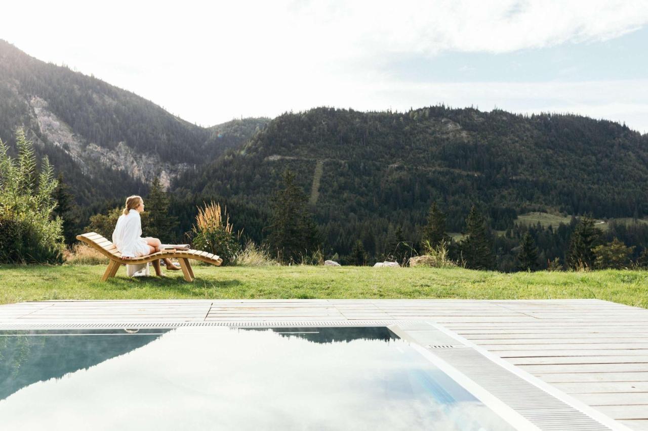 Ruhehotel & Naturresort Rehbach - Adults Only Schattwald Exterior photo